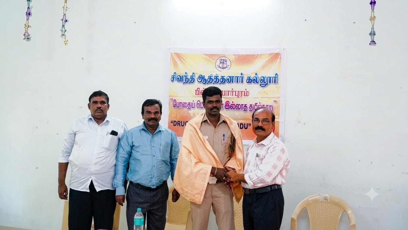 Tamil Nadu without intoxication on drugs_ Awareness program